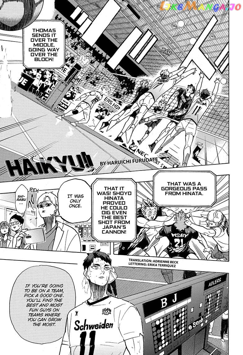 Haikyuu!!, Chapter 399 image 01